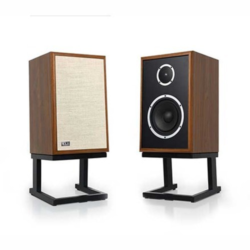 KLH - Model Three 2-Way Acoustic Suspension Speakers (Walnut, Pair, Includes Riser) **OPEN BOX**