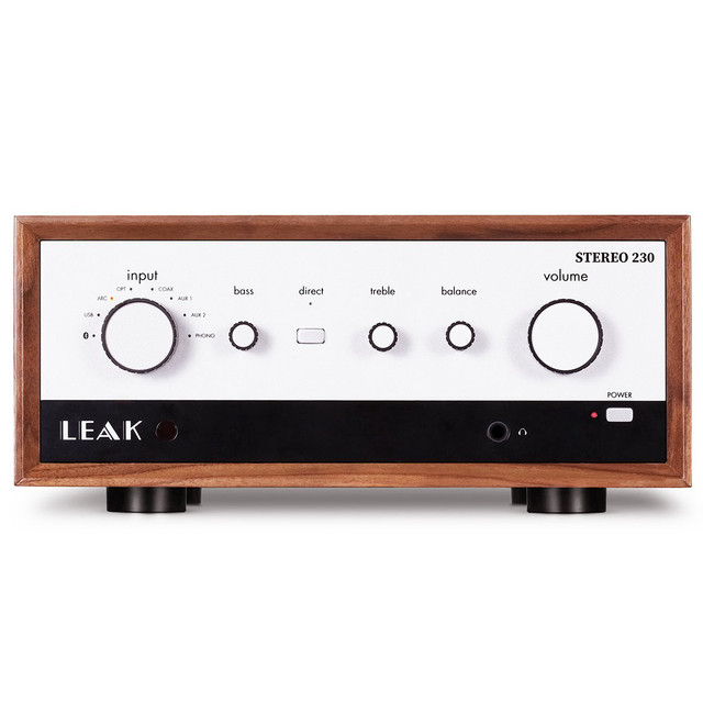LEAK. ステレオ130アンプ Stereo 130 Integrated Amplifier in Walnut – Leak Audio