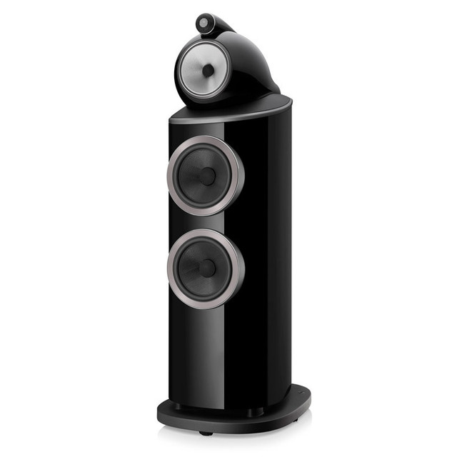 Bowers And Wilkins - 801 D4 Floor-Standing Speakers (Gloss Black