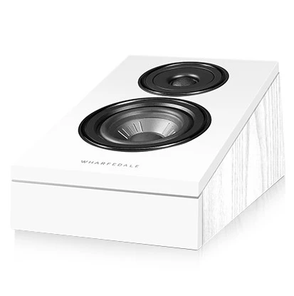 美品 WHARFEDALE DIAMOND 12.0 スピーカー ホワイト Wharfedale - Diamond 12 3D Surround Speakers (White Oak) **OPEN