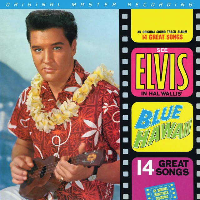 英LP Elvis Presley Blue Hawaii UK盤エラーレコード Elvis Presley - Blue Hawaii (Numbered 180g 45RPM Vinyl 2LP
