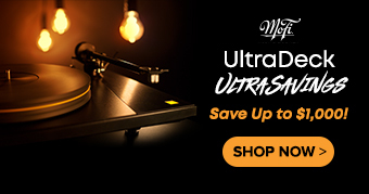 Save Up To $1000 on The Award Winning UltraDeck Turntable! Click for View Savings!