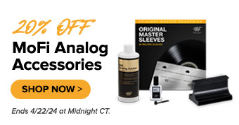 Save 20 percent on Mofi Analog Accessories!