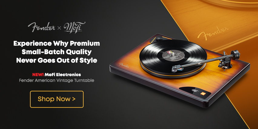 MoFi x Fender American Vintage Turntable
