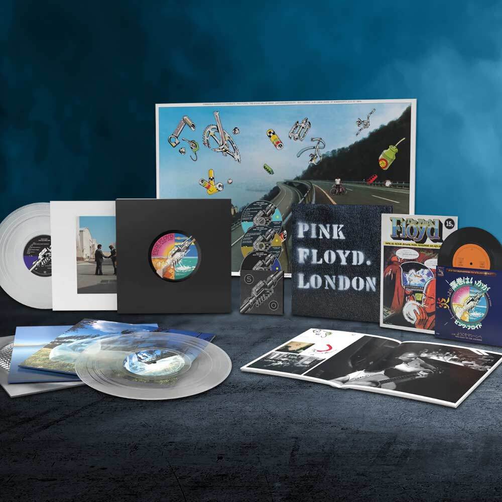 Pink Floyd - Wish You Were Here: 50th Ann. (Colored Vinyl 4LP + 7" + 2CD + Blu-ray Box Set) * * *