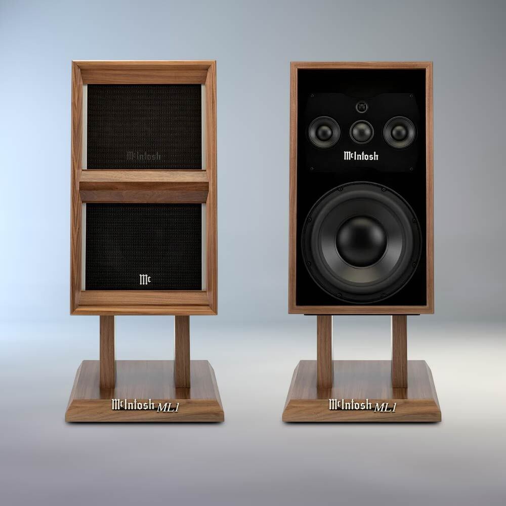 McIntosh - ML1 MkII Floor-Standing Speakers with Stands (Pair)