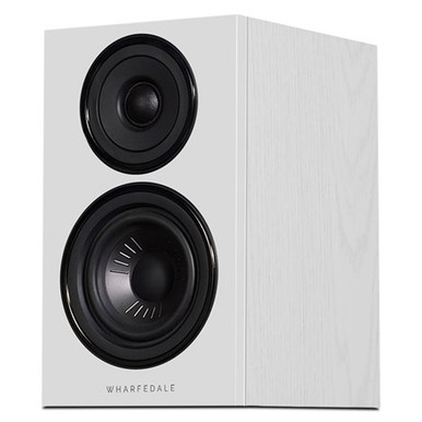 美品 WHARFEDALE DIAMOND 12.0 スピーカー ホワイト Wharfedale - Diamond 12.0 Bookshelf Speakers (White, Pair) **OPEN