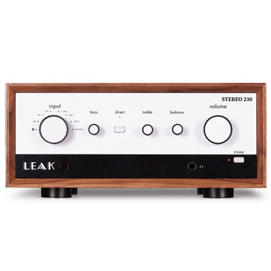 LEAK stereo 230 アンプ Leak - Stereo 230 Integrated Amplifier (Walnut) - Music Direct