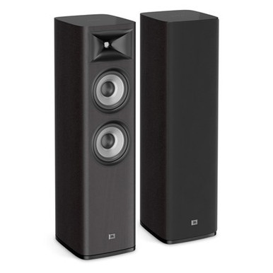 JBL - Studio 690 Floor-Standing Speaker (Dark Wood, Each) **OPEN
