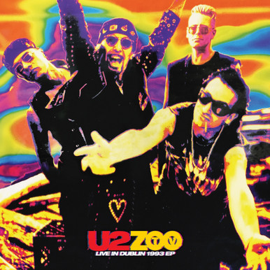 U2 AT THE ELEVENTH HOUR Dublin 1230 レア！ U2 - ZOO TV: Live in Dublin 1993 (Colored 12