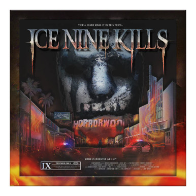 Ice Nine Kills Horrorwood Varsity ジャケットL Ice Nine Kills Horrorwood Varsity Jacket | Hot Topic