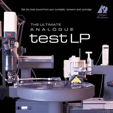 LP analogue productions Test LP テストレコード Ultimate Analog Test LP - Analogue Productions Test Vinyl LP