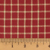 Primitive Red 7 Homespun Cotton Fabric
