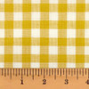 Summer Yellow 5 Mini Buffalo Homespun Cotton Fabric