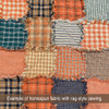 Pumpkin Spice 6 Homespun Cotton Fabric