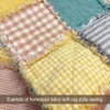 Magnolia Gray Stripe Homespun Fat Quarter