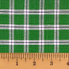 Lodge Green 6 Plaid Homespun Cotton Fabric