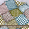 40 Bluegrass Homespun 5 inch Quilt Squares
