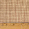 Nutmeg Brown Homespun Cotton Fabric