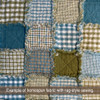 Sage Green 4 Plaid Homespun Cotton Fabric