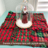 Traditional Christmas Tartan 3 Homespun Cotton Fabric