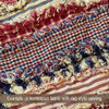 American Heritage Homespun Fabric 2.5 X 44 inch Precut Roll (Jelly Roll) - 22 pc.