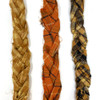 Set of 3 Autumn Mix Plaid Braided Garlands - 9 feet each - by Marilee Home