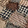 Tuscan Brown 3 Plaid Homespun Cotton Fabric