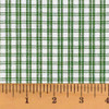 Perfect Green 3 Plaid Homespun Cotton Fabric