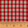 Merry and Bright 4 Plaid Homespun Cotton Fat Quarter