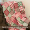 Merry Christmas Homespun Quilt Kit