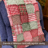 Merry & Bright Red Green Christmas Assorted Plaid Gingham Cotton Fabric Bundle - Set of 4 Fat Quarters