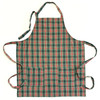 McCuan Green Tartan Plaid Hostess Apron with Gift Bag