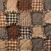 Tuscan Brown 6 Plaid Homespun Cotton Fabric
