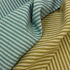 Sage Green Stripe Homespun Cotton Fat Quarter