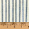  Mountain Blue Stripe Homespun Fat Quarter
