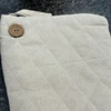 Set of 12 White Stocking with Slight Crease Defect; No Letter or Bells