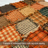 Autumn Spice Ragged Homespun Quilt Kit