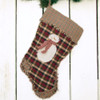 Ragged Christmas Stocking Pattern - Printed