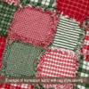 Perfect Green Stripe Homespun Cotton Fabric