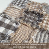 Magnolia Gray Mini Buffalo Homespun Cotton Fabric