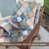 Magnolia Gray Stripe Homespun Cotton Fabric