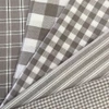 Magnolia Gray Stripe Homespun Cotton Fabric
