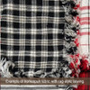 Mountain Lodge 2 White Plaid Homespun Cotton Fabric