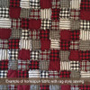Mountain Lodge 3 Red Plaid Homespun Cotton Fabric