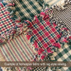 Cabin  Christmas Stripe Homespun Cotton Fabric