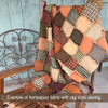 Honey 4 Homespun Cotton Fabric