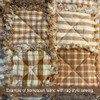 Honey 4 Homespun Cotton Fabric