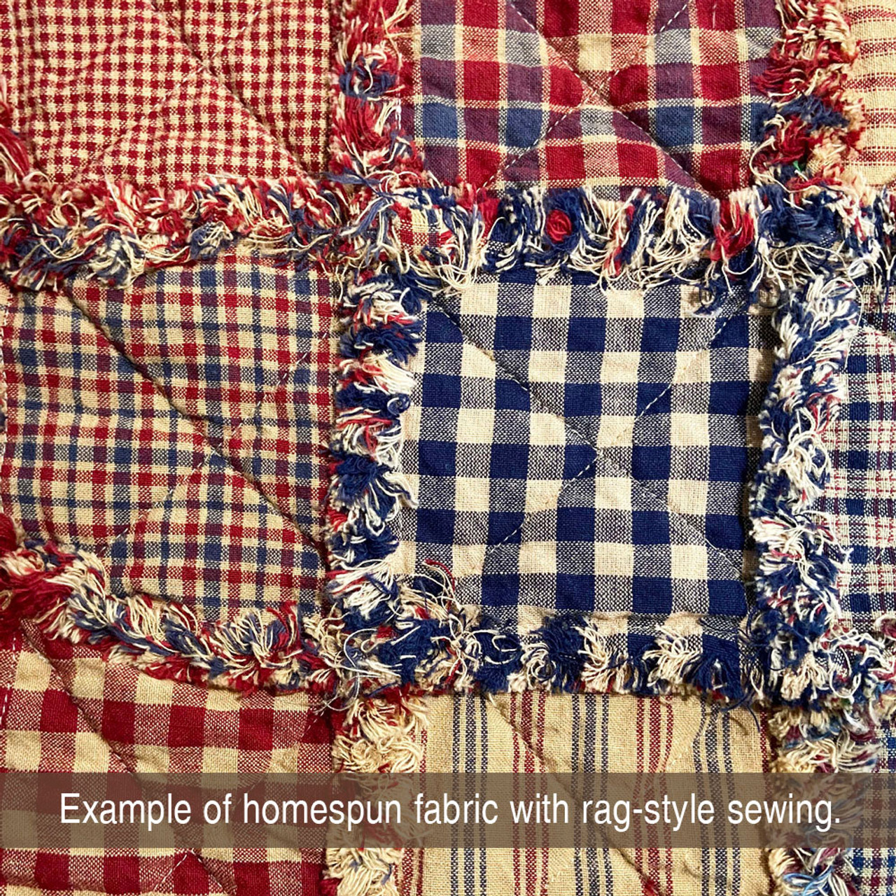 American Heritage 5 Plaid Homespun Cotton Fabric