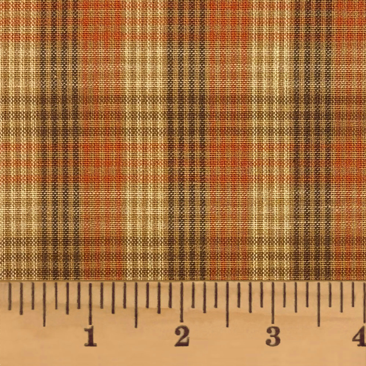 Autumn Pin Plaid Homespun Cotton Fabric